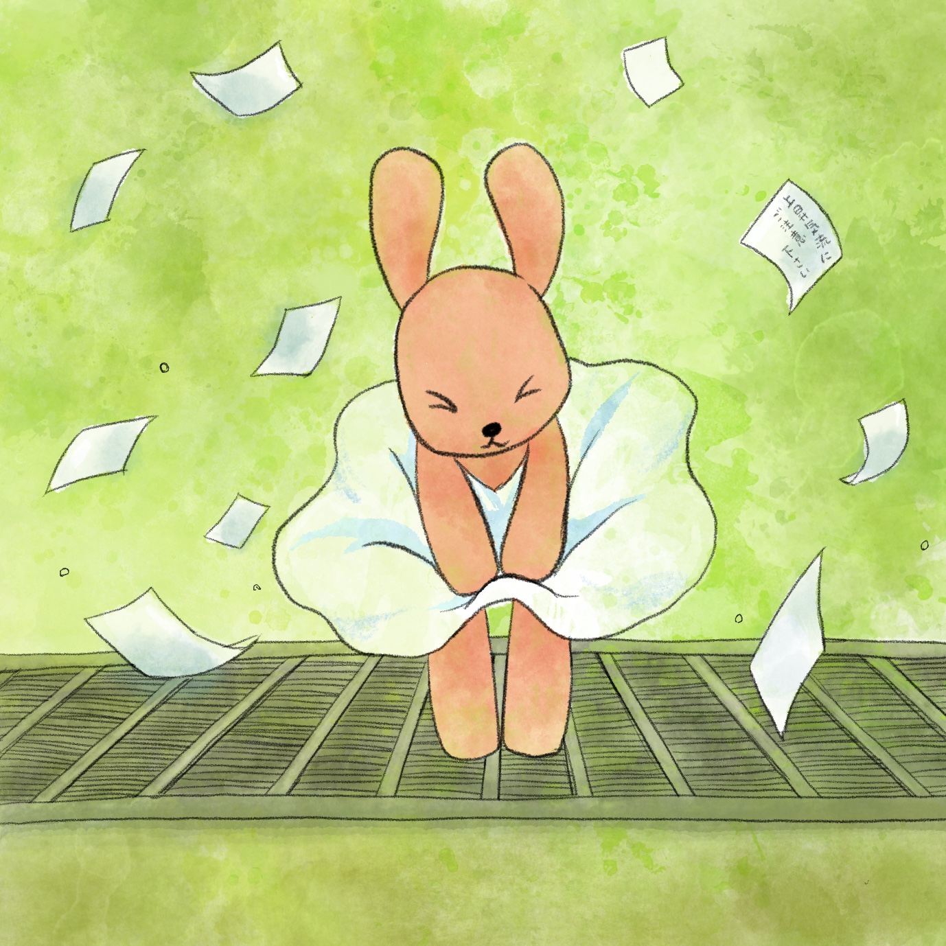 クリーンルーム診断NG事例「突風注意！」