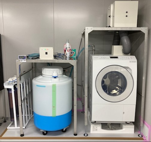 市販の洗濯機でクリーンウエアの洗濯は可能？