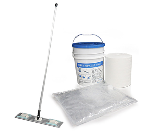清掃用ウェットワイパー＆モップセット
