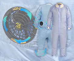 HP 空調ファン付クリーンウエア